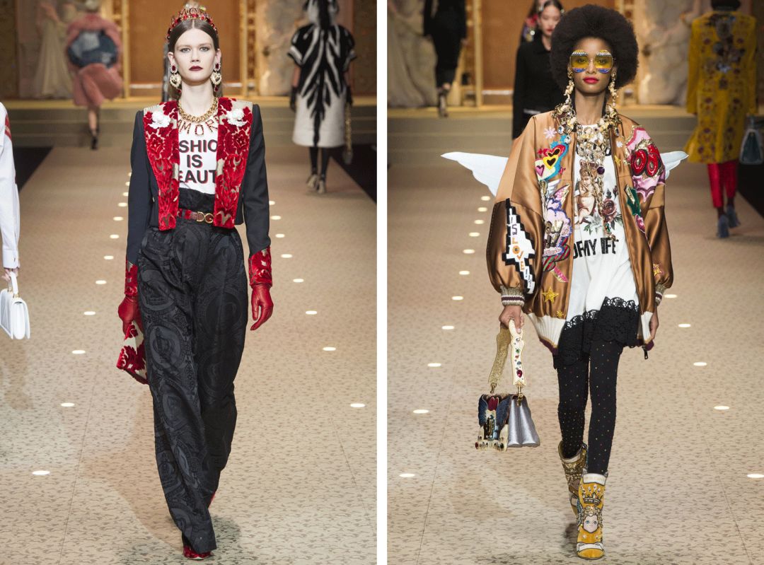 跟着王子凯”和“公主迪”看完这场杜嘉班纳大秀，你绝对不后悔