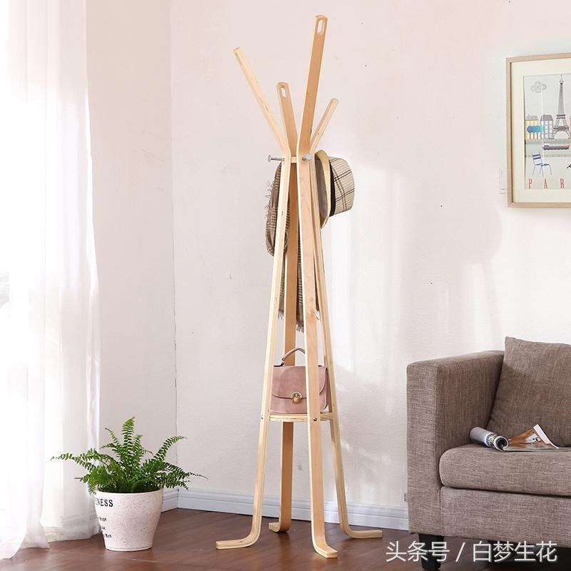 衣帽架收纳效果图大全,实用收纳衣帽架整理空间