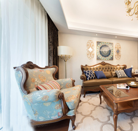 这种欧式低调奢华不落俗套!无锡协信未来城116㎡,三室硬装10万