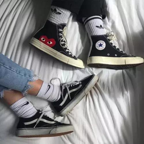 vans和converse高帮适合冬季穿,converse对比vans