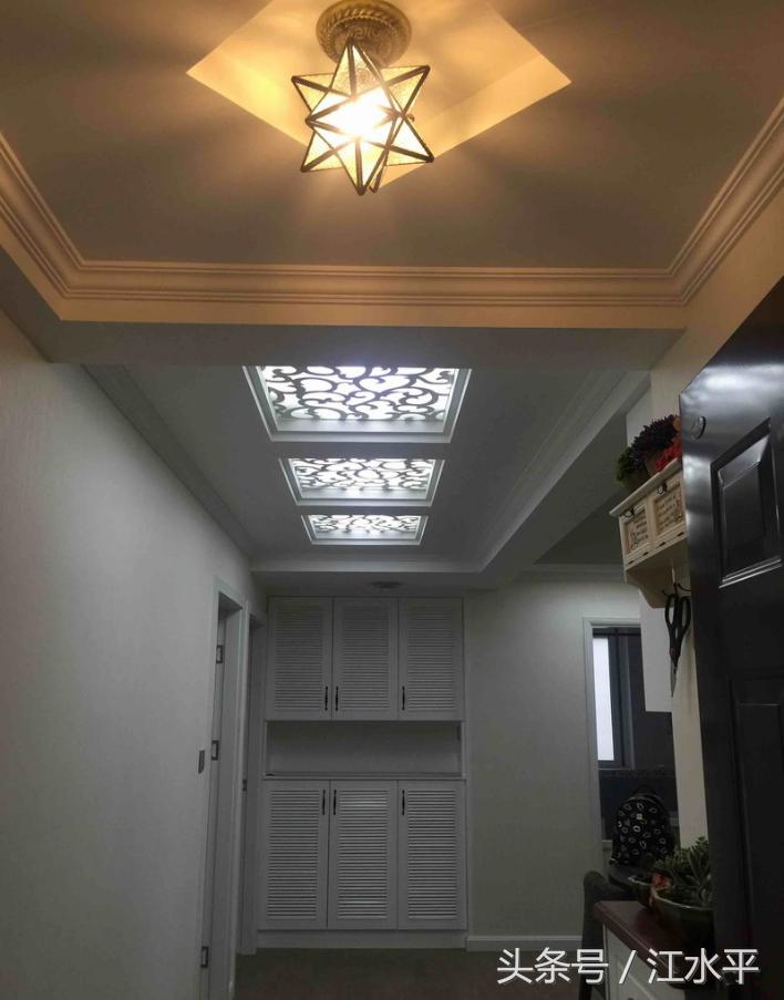 大白墙简单装修风格效果图120平,140平4居新中式装修效果图