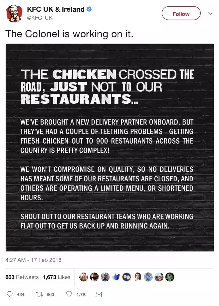 肯德基关门不归位,为什么英国的肯德基这么少