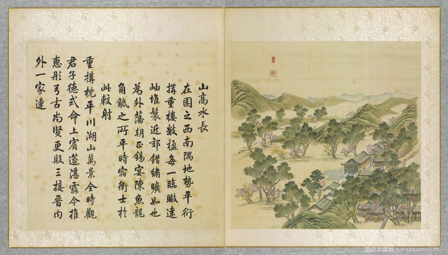 圆明园各个景点的复原图,图游华夏