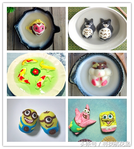 卡通汤圆芝麻馅的做法,卡通汤圆的过程详细教程