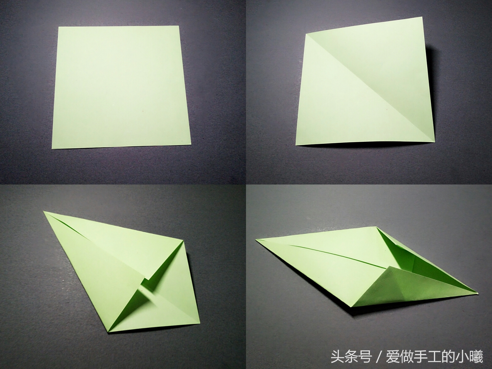 立体花朵折纸教程康乃馨,花朵折纸教程