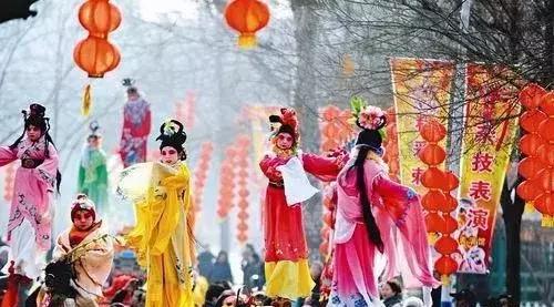 多彩民俗闹元宵山西扭秧歌,元宵社火表演完整