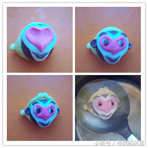 卡通汤圆芝麻馅的做法,卡通汤圆的过程详细教程