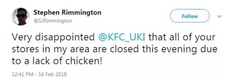 肯德基关门不归位,为什么英国的肯德基这么少