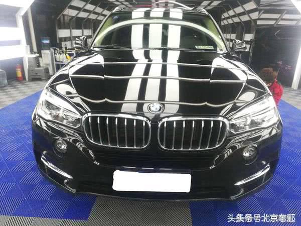 宝马x5贴银顶,宝马x5内饰镀晶大概多少钱