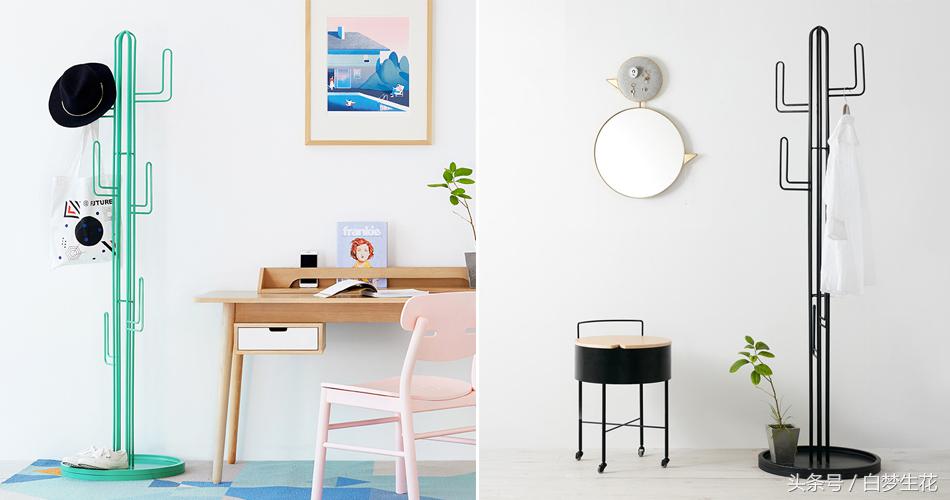 衣帽架收纳效果图大全,实用收纳衣帽架整理空间