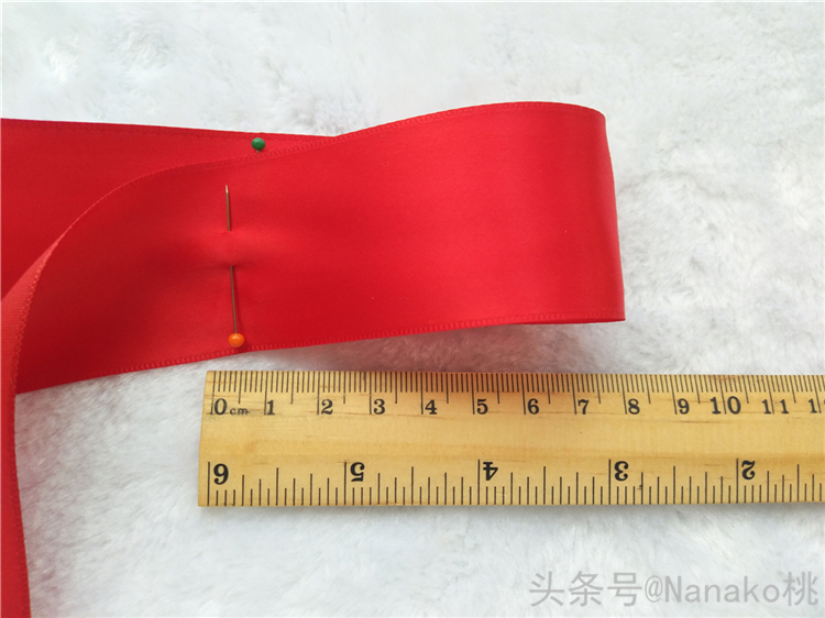 手作蝴蝶结做法,法式温柔气质缎面蝴蝶结飘带发夹