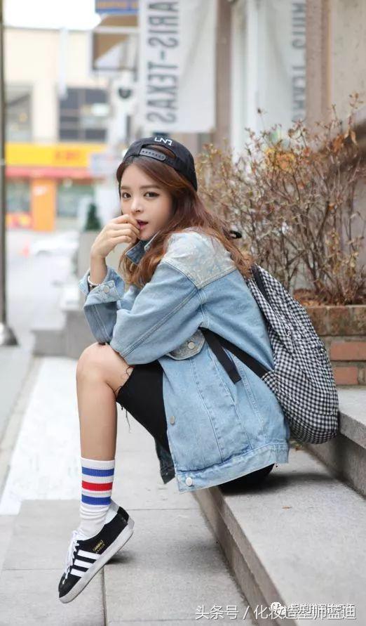 袜子鞋的穿衣搭配图,时尚穿搭小技巧袜子怎么穿好看