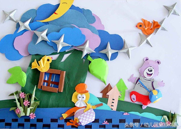 幼儿园立体墙面装饰新年,幼儿园小班墙饰简单大方