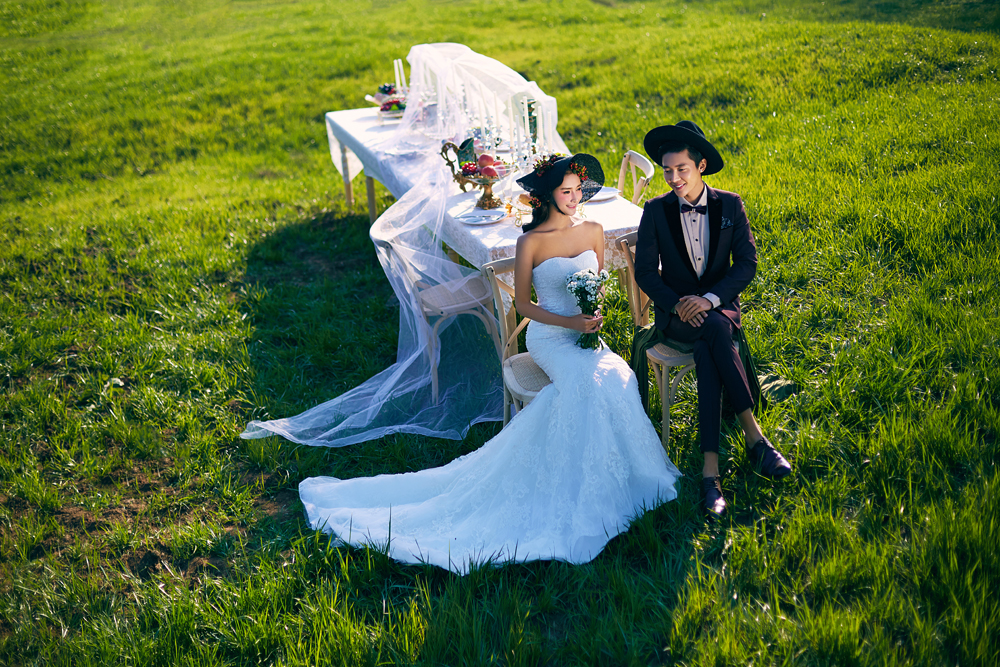 春天婚纱照应该怎么拍,春天拍婚纱照怎么选衣服