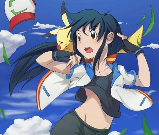 精灵宝可梦最新一季智爷再次出场,精灵宝可梦智爷高光图片