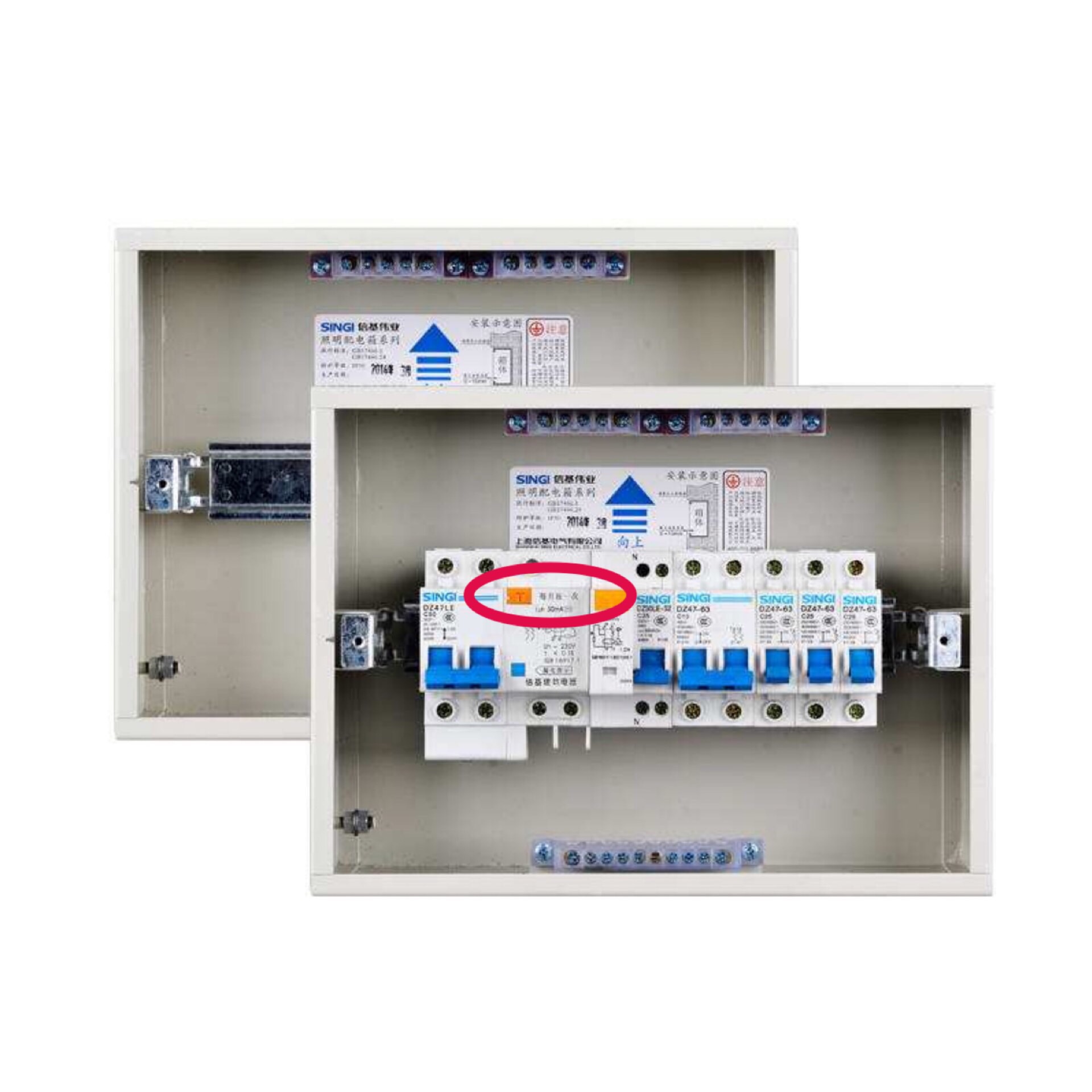 家里配电箱几个按钮作用,家用电箱有个小按钮是干什么的