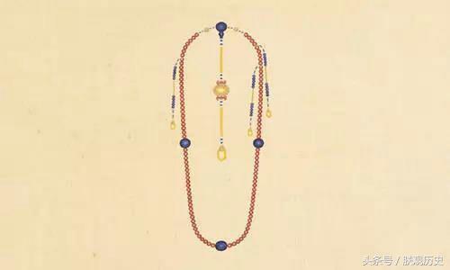 慈禧的帝王绿佛珠,慈禧太后戴过的红玛瑙朝珠