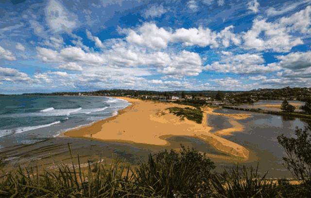 澳洲黄金海滩冲浪,澳大利亚滑浪者天堂