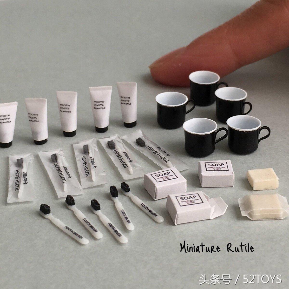 微缩版模型小屋,微缩立体模型DIY手工小屋