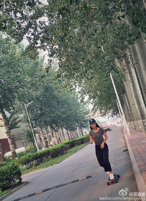 演员蓝盈莹专访,蓝盈莹五四演讲