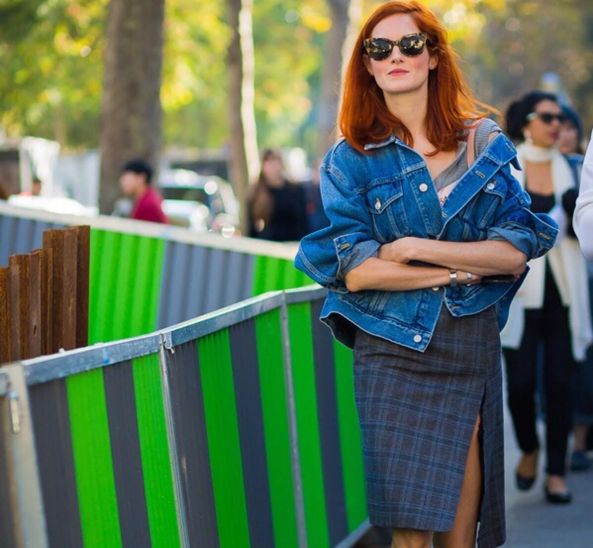 一步裙职场装高级感,时尚一步花色裙