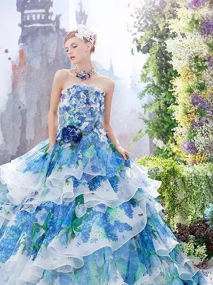 中国买不到的婚纱!Stelladelibero跳进花海的新娘，美到爆炸！