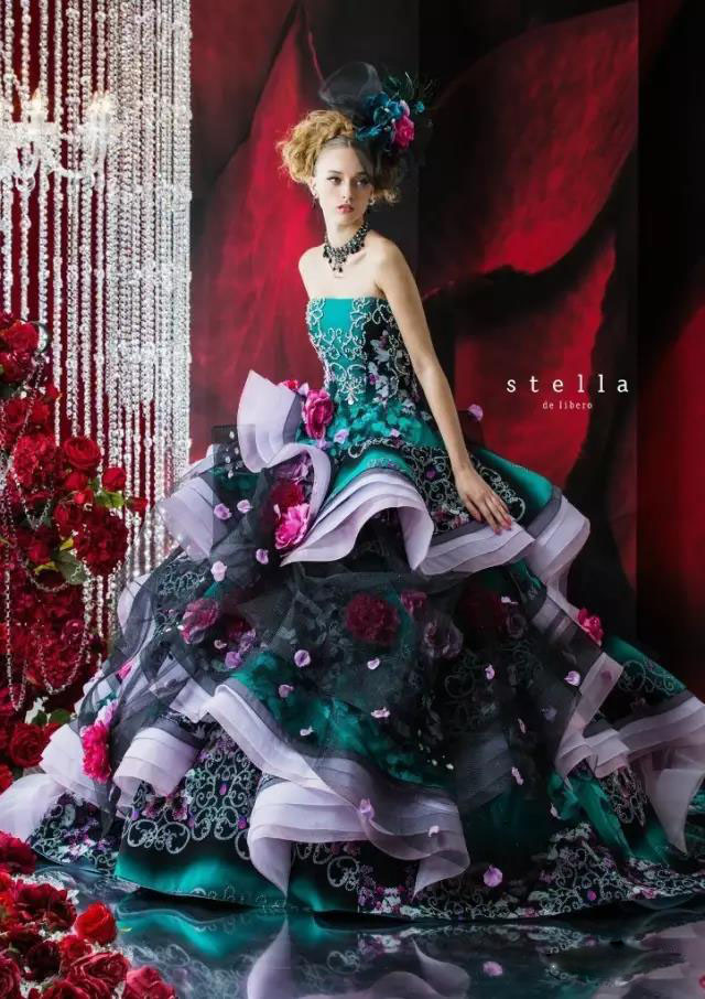 中国买不到的婚纱!Stelladelibero跳进花海的新娘，美到爆炸！