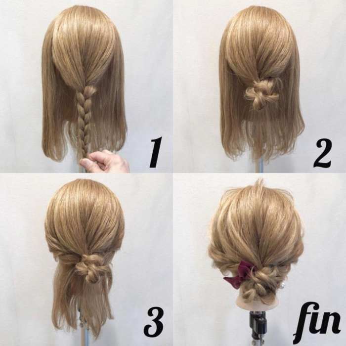 手残党也会学会的编发教程,手残党编发教程这几款清爽又好看