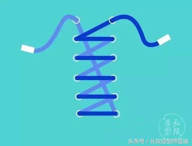 简单又不容易松的系鞋带小技巧,穿鞋带的方法教程慢动作双蝴蝶结