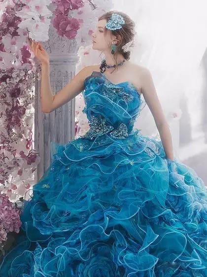 中国买不到的婚纱!Stelladelibero跳进花海的新娘，美到爆炸！