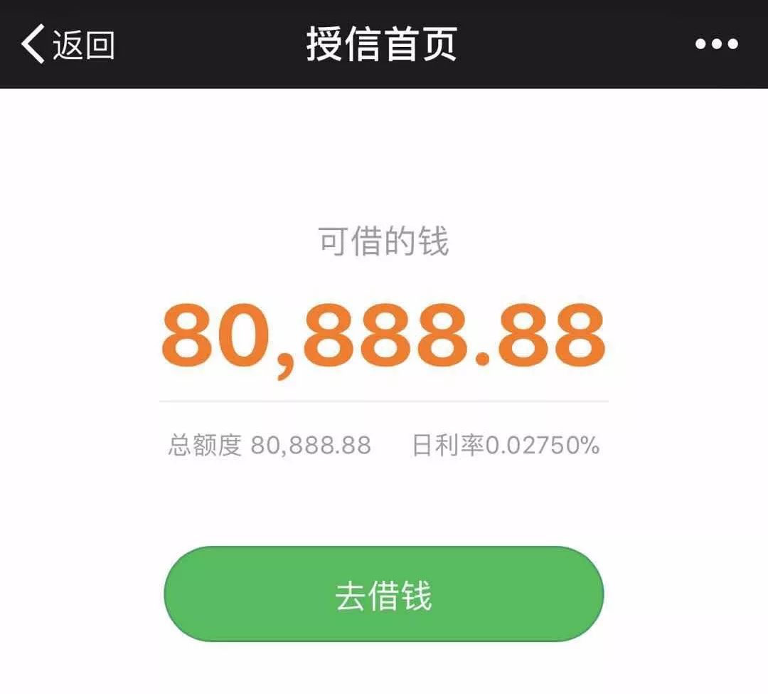 算了算，我能从网上借出58万元