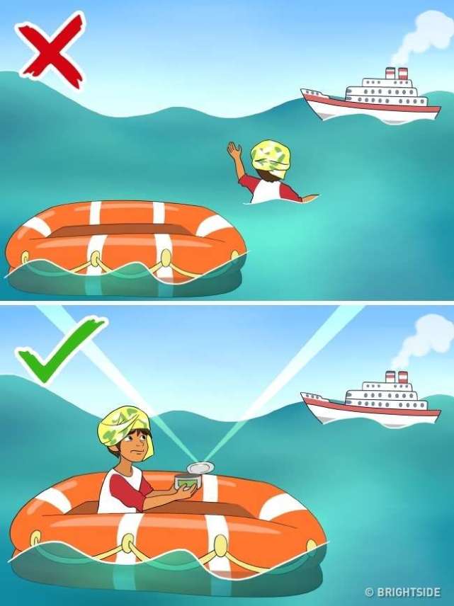 三男三女被困大海他们如何自救,在大海里面摔进海水里面怎么自救