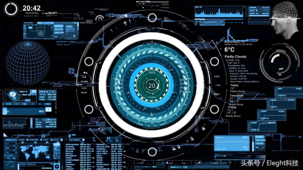 win10系统桌面美化设置,最酷win10桌面美化布置