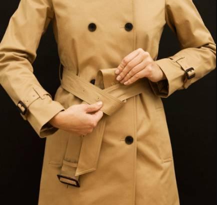 风衣腰带系法大全简单又好看,怎么系风衣外套后面的腰带结