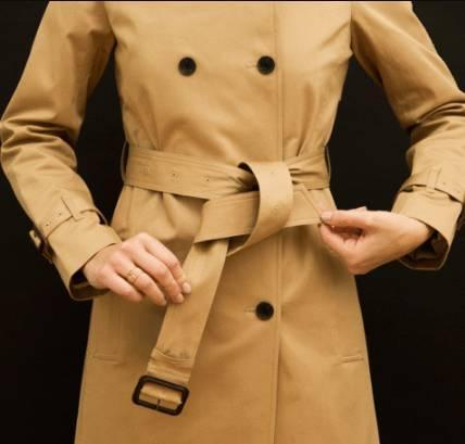 风衣腰带系法大全简单又好看,怎么系风衣外套后面的腰带结
