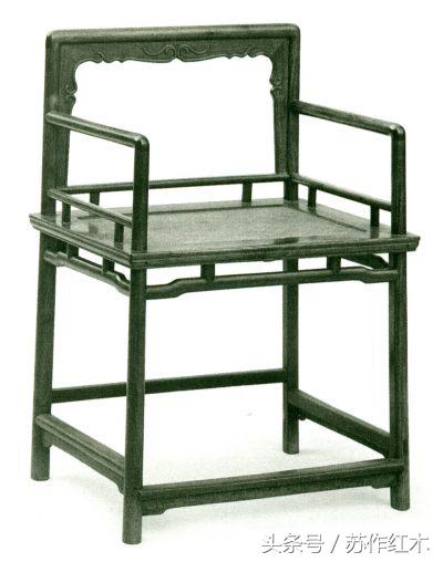 明式扶手椅效果图,明式家具的椅子设计说明