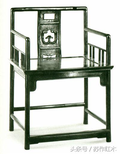 明式扶手椅效果图,明式家具的椅子设计说明