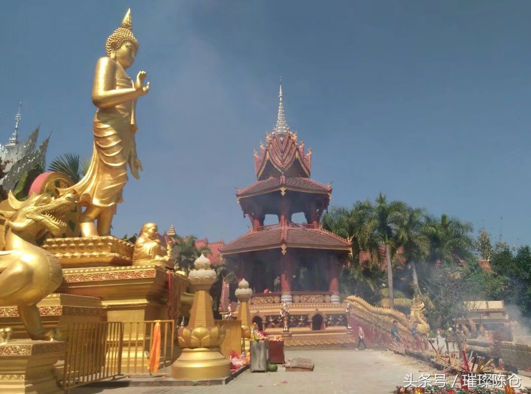 西双版纳曼听公园傣王花园,西双版纳的傣族园和曼听公园