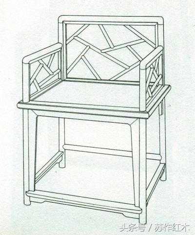 明式扶手椅效果图,明式家具的椅子设计说明