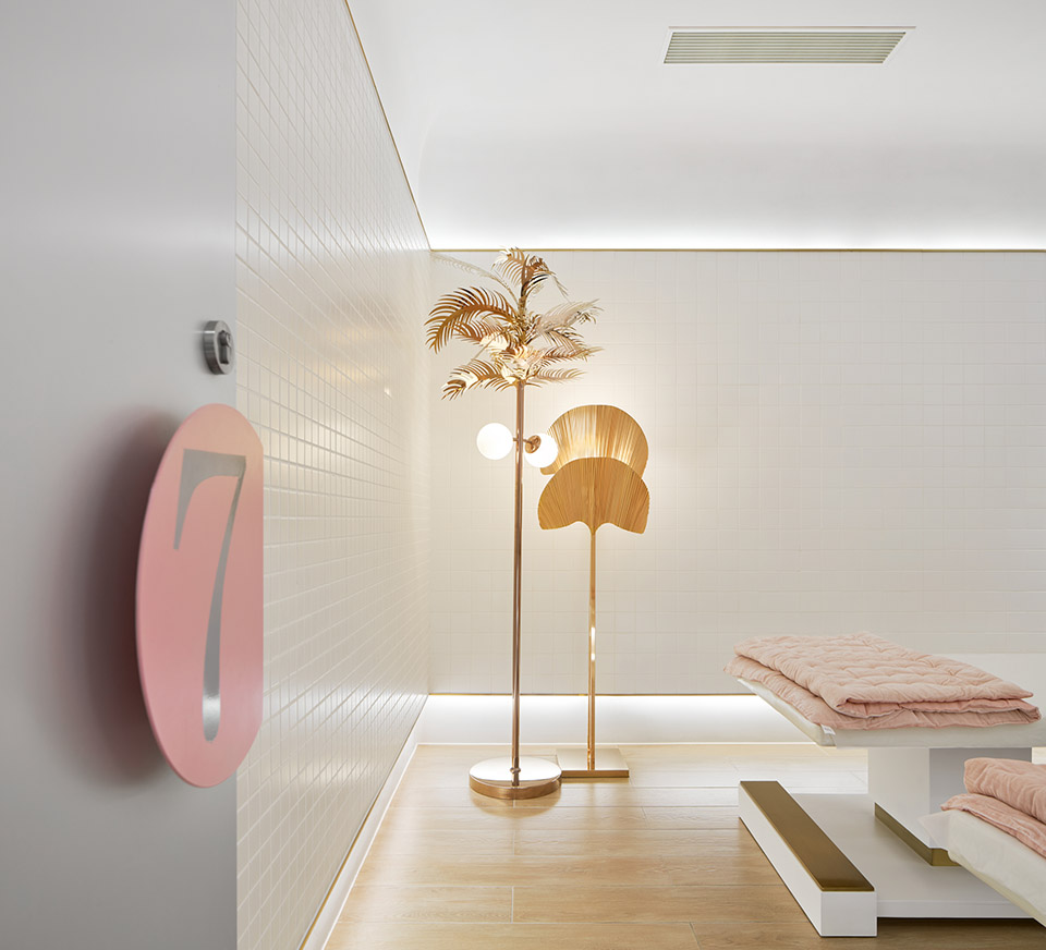 极简轻奢美容院设计,高端轻奢美容院设计