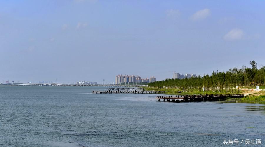 美丽的苏州湾全景图,苏州太湖洪水视频