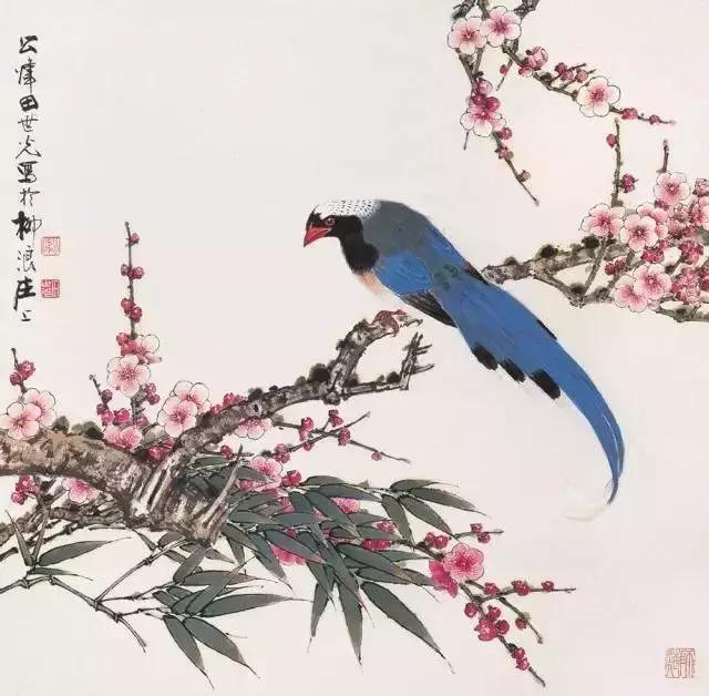 以写实造型为主的现代工笔人物画,工笔花鸟画写实精神的影响