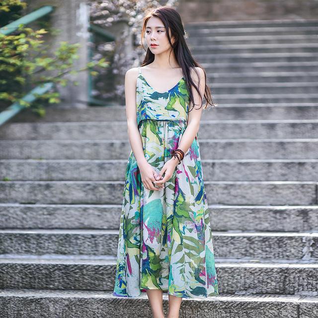 气质长裙超仙气高端秋季,最新款优雅知性长裙