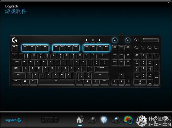 罗技鼠标老粉丝眼中的罗技G610OrionBrown背光机械游戏键盘