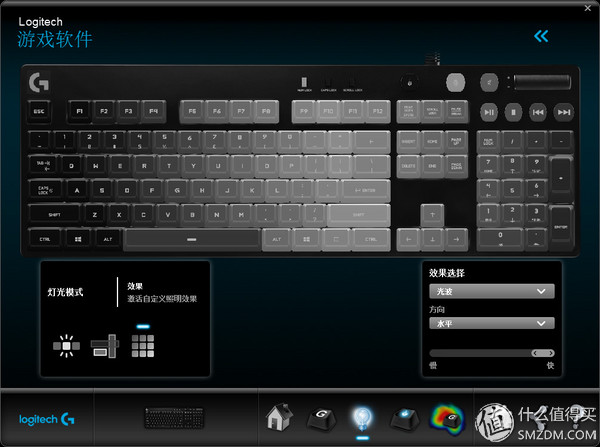 罗技鼠标老粉丝眼中的罗技G610OrionBrown背光机械游戏键盘