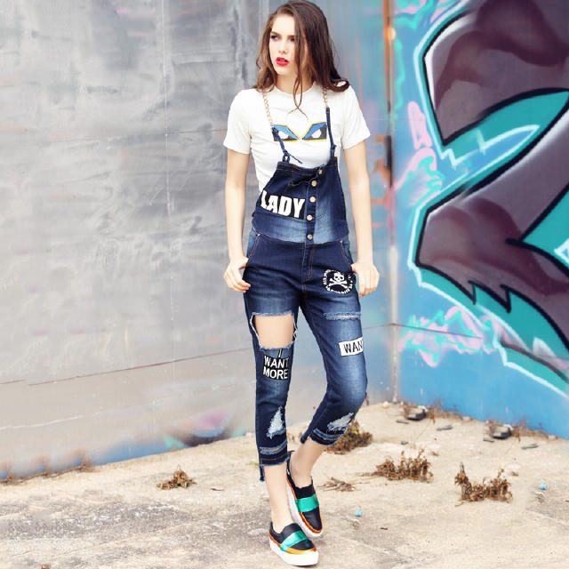 早春背带裤套装推荐,春夏搭配爆款背带裤