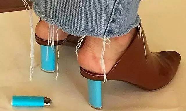 vetements脚趾鞋,vetements厚底靴高跟