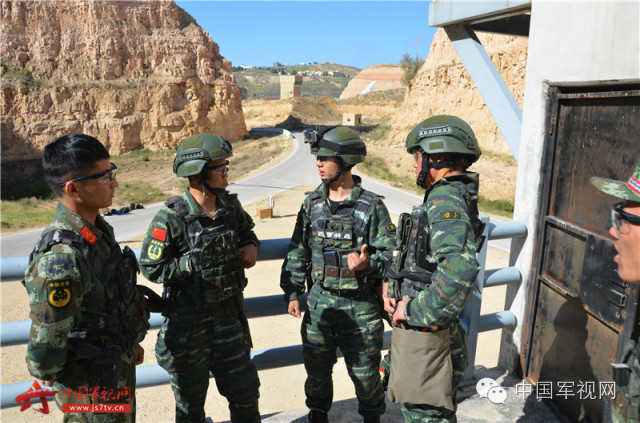 在巴勒斯坦的中国军人,在约旦的中国人