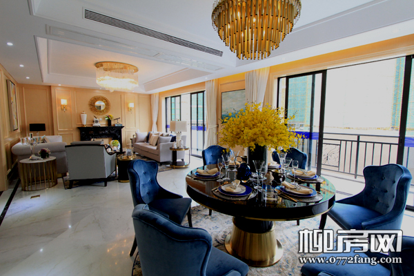 约167平墅样板间邀您品鉴,带你看盛天东郡300平大平层样板间