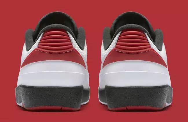 aj黑红低帮aj2,aj2白红什么时候发售